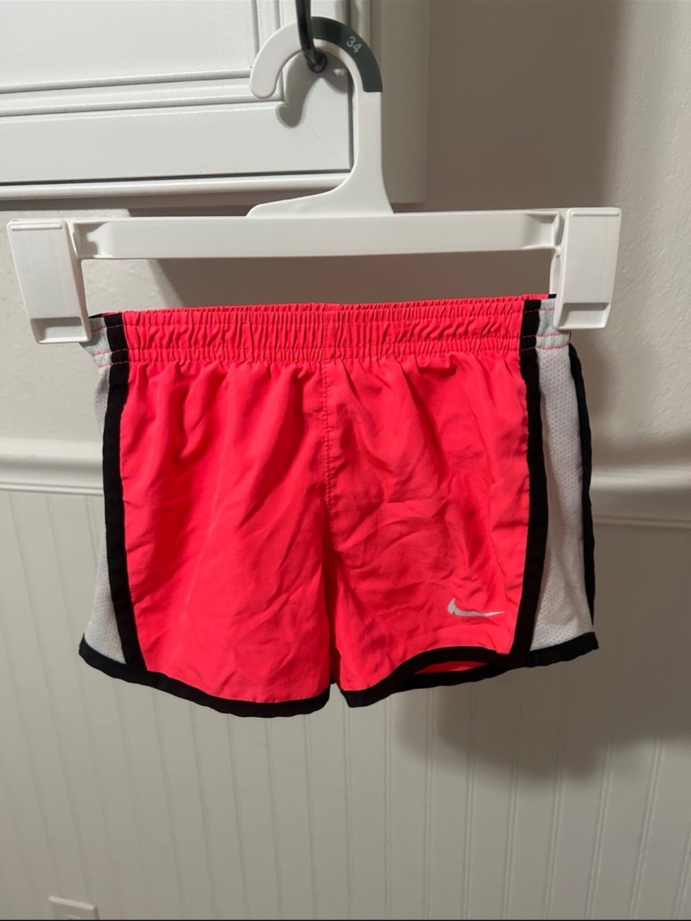 Nike Kids' Dri-FIT Pink Athletic Shorts Size Small 4-5yr old